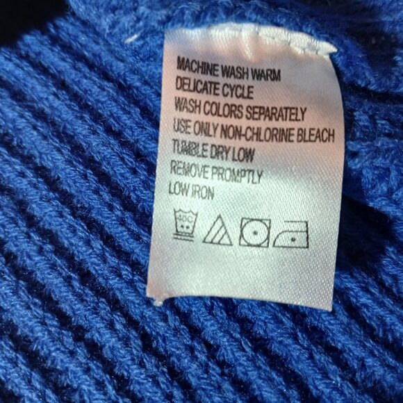 Women's 4x Royal Blue Cardigan with pockets - Picture 8 of 9